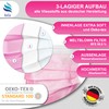 kela OP-Maske - 50x Medizinische Maske Pink/Rosa | 100% Made