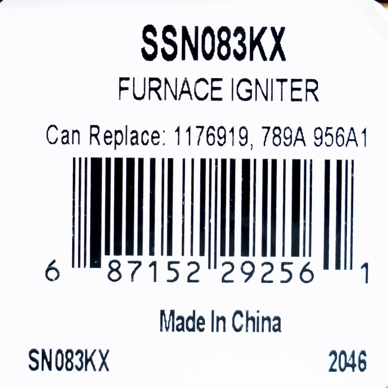 Surface Ignitor Corp Furnace Igniter for York Luxaire Coleman S1-025-49808-000
