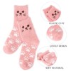 SISOSOCK 5 Pairs Fuzzy Soft Cozy Comfortable Socks for Women,