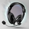 LogiLink Stereo Headset with Well Padded Headphones & Integrated Remote