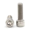Socket Cap Screws 18-8 Stainless Steel - #4-40 x 7/8"