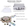 Mexican Train Dominoes Set Double 12 Color with Numbers and