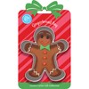 R & M International 8014 Gingerbread Man Shaped Tinplated Steel