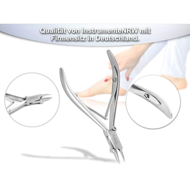 Fine Nail Nippers 11.5 cm Super Tip for Deep Ingrown