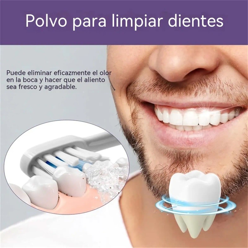 Polvo Mineral Para La Restauración De Dientes