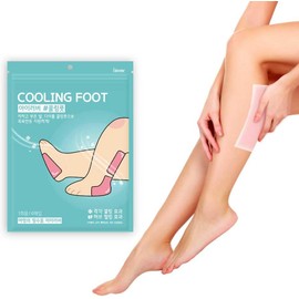 I LOVER iLover coolingfoot - Paquete de 6 (24 unidades) Almohadillas refrescantes para pies y piernas. Relájese con un parche de hielo para piernas, pantorrillas y tobillos cansados y agotados. Popula