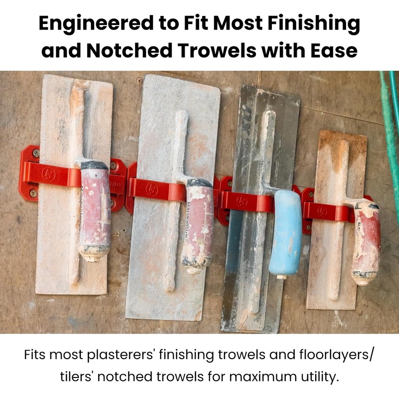 Trowel Holder ABS for Plasterers & Tilers 2-Pack – TradeTidy