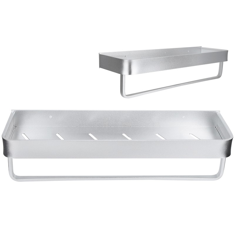 WallMounted Storage Rack Shower Shelf Multifunctional Storage Holder for Kitchen