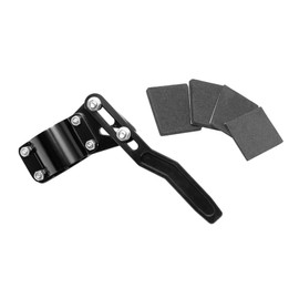 A-ITEM Turn Signal Lever, Black, Extension Position-Up Lever, Handle, Turn Signal, Positioning, Adjustment, General Purpose, Car Supplies, Stylish, Steering (Black)