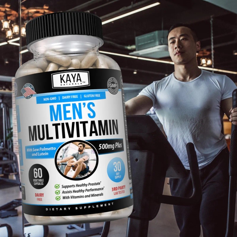 Kaya Naturals Multivitaminas Hombre 60 Cápsulas Veganas