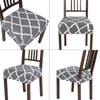 SearchI Stretch Dining Chair Seat Covers Set of 4, Soft