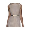 Diyafas Thin Leather Belt with Metal Buckle Women's Dress Decorative
