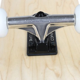 Skateboard Longboard Riser Pads - Set of 2 Risers, Rubber Shock Pads 1/8" (3mm), 1/4" (6mm), Angled (Black, 1/8")