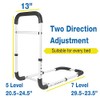 Bed Assist Rails Adjustable with Bag, Safety Bed Handle, Fall