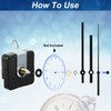 2 Pieces Clock Movement for Wall Clock Movement with Hands