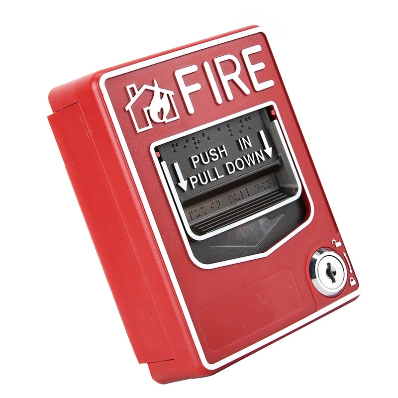 9-28VDC Manual Multiple Wire System Safety Fire Pull Station Alarm