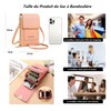 Narunii Handbag Shoulder Bag Purse Women Mini Phone PU Leather
