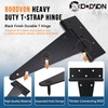 BOODVON Heavy Duty T Hinge Tee Hinge T Strap Hinge