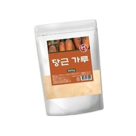 [굿소일] Well-B 국산 당근가루 베이킹 스무디 요리 활용 500g [Good Soil] Well-B Domestic Carrot Powder for Baking Smoothies and Cooking 500g
