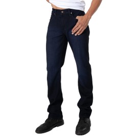True Classic Mens Jeans - Relaxed Fit Stretch Jeans for Men, Straight Leg, Ultra-Soft Premium Fabric - Indigo, 34W X 30L