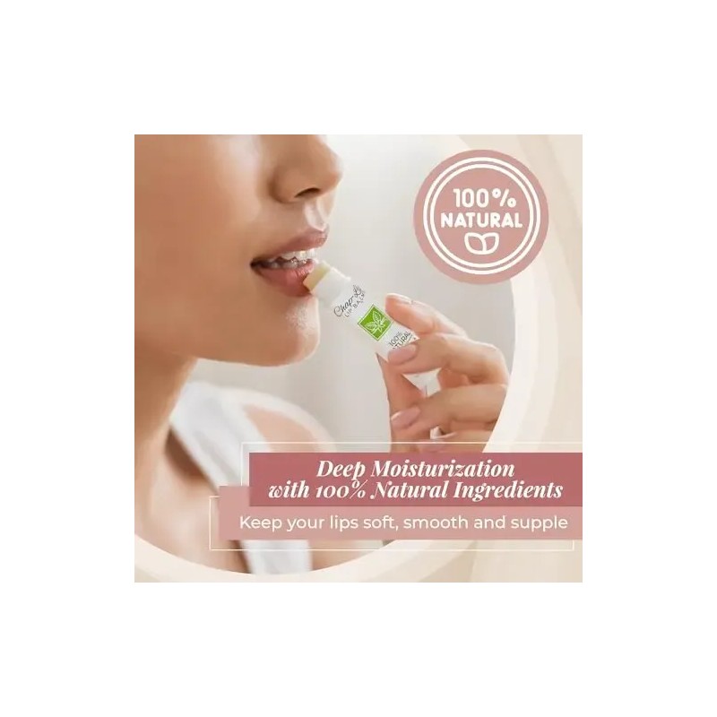 Bálsamo Labial 100 Natural - Hidratante Y Humectante Cera D