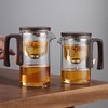 Enchanti Magic Tea Pot, 720ML Water Separation Glass Teapot with