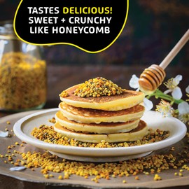 Helio Hives Bee Pollen Granules 60g - Nature's Superfood, Superior Taste - Western Australia Pure Bee Pollen for Optimal Health