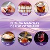 Polvo Morado Blanqueador Dental, Cuida las Encías, Refresca el Aliento