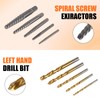 Gift for Men 10Pcs Screw Extractor Set, 40# Cr-Mo &