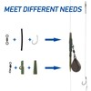 Dr.Fish 278pcs Carp Fishing Tackle Full Set Up Rig Kit