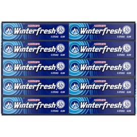 Winterfresh Wrigley's Chewing Gum Bulk Pack, 5 Sticks Per Pack (Pack of 40)