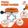 Children's Bicycle Bell - Fox / Orange - Bell Ideal