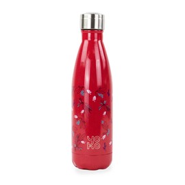 YOKO DESIGN Primavera Insulated Flask Stainless Steel Raspberry 6 cm