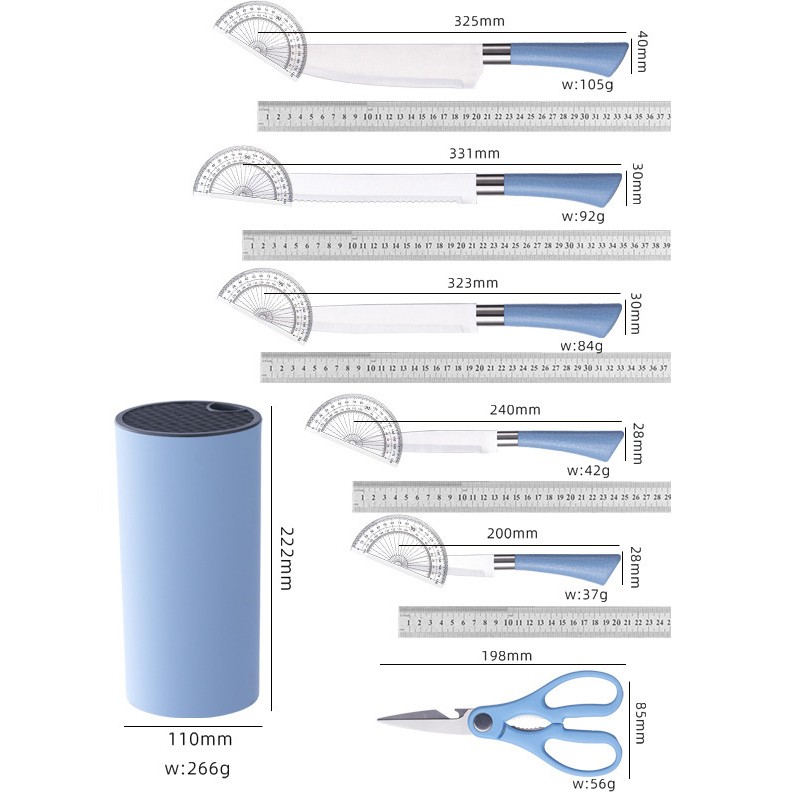 Kitchen Knife Set Cutting Tool Set Cutlery Set Chef Knives