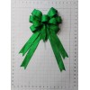 Handmade St Patrick's Day Bow, Glimmer Glitter, Emerald Green