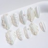 Sun&Beam Nails Handmade Nail Tip, Medium, Long, Almond, False Claws,