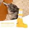 Wisebom Hamster Drinking Bottle, 125 ml, 3-in-1 Pet Water Bottle,