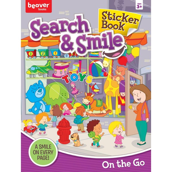 Search and Find Sticker Books for Kids Ages 3-5: On