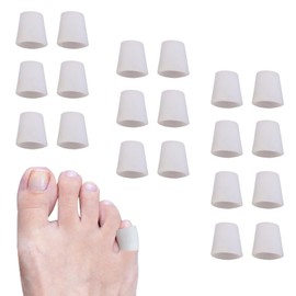 10 Pares Separador de Dedos Pies, Protectores de Dedos Pies de Silicona para aliviar el dolor de callos, ampollas, dedos en martillo, etc. para hombres y mujeres