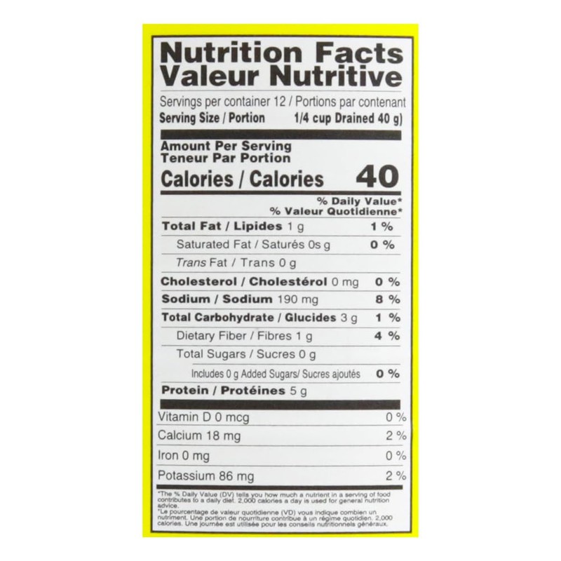 Ziyad Brand Premium Lupini Beans Snack, High Plant Protein, Keto,