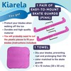Kiarela Ice Skate Guards for Figure Skates and Towel Gift