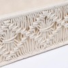 AIMALL Hand-Woven Cotton Rope Storage Basket with Wooden Handles, Square