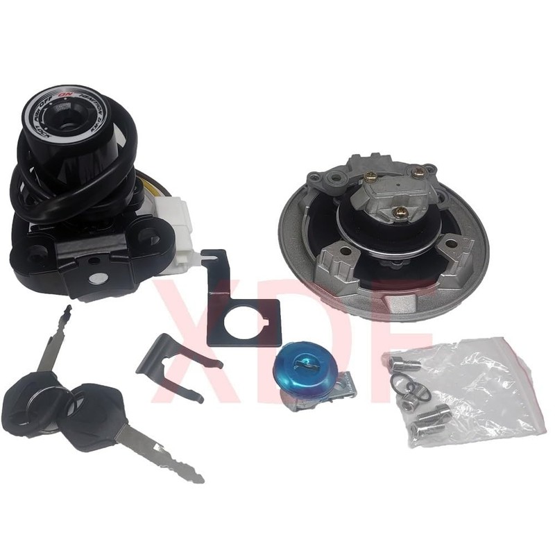 XDF Ignition Switch Gas Fuel Tank Cap Cover Seat Lock