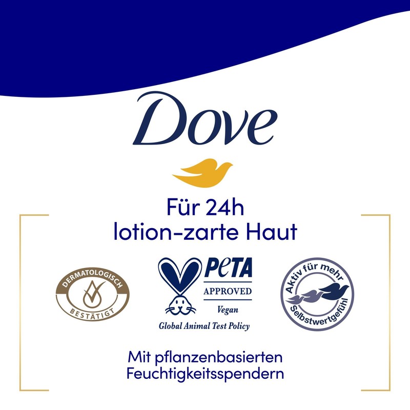 Dove Advanced Care Shower Cream Pampering Care with 24h Renewing
