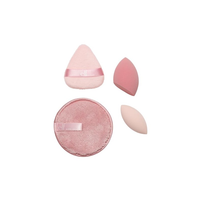 e.l.f. Cosmetics Sponge On Sponge Off 4 Esponjas de Maquillaje