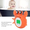 Crab Bath Thermometer Cartoon IPX7 Waterproof Digital Water Temperature Thermometer