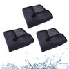 3PCS Shiny Bath Wipes Cleaning Cloths for Shower,Ultra Absorbent Microfiber