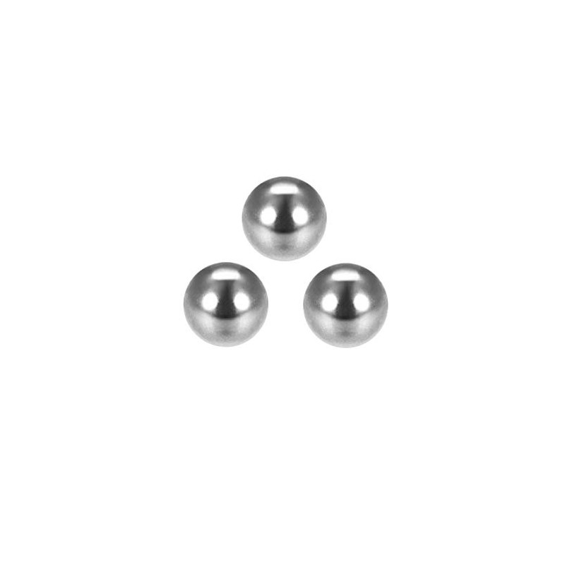 sourcing map G25 Precision Chrome Steel Bearing Balls 22 mm