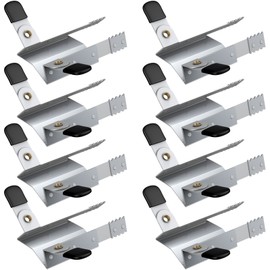 Basi® Shutter Clamp 4 Pair Break-In Protection Clamping System for Rolling Shutters Window Shutter Lock