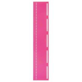 3 Plus Ruler Template - Pink